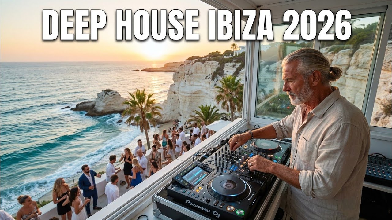 Ibiza Coastal Sunset Deep House 🌅 Warm Beach Energy
