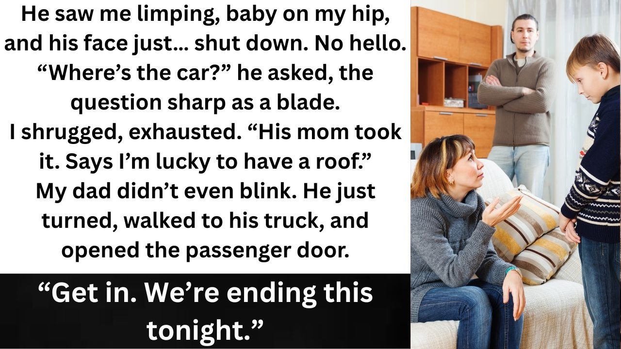 My mother-in-law thought she had control—until my dad showed up.