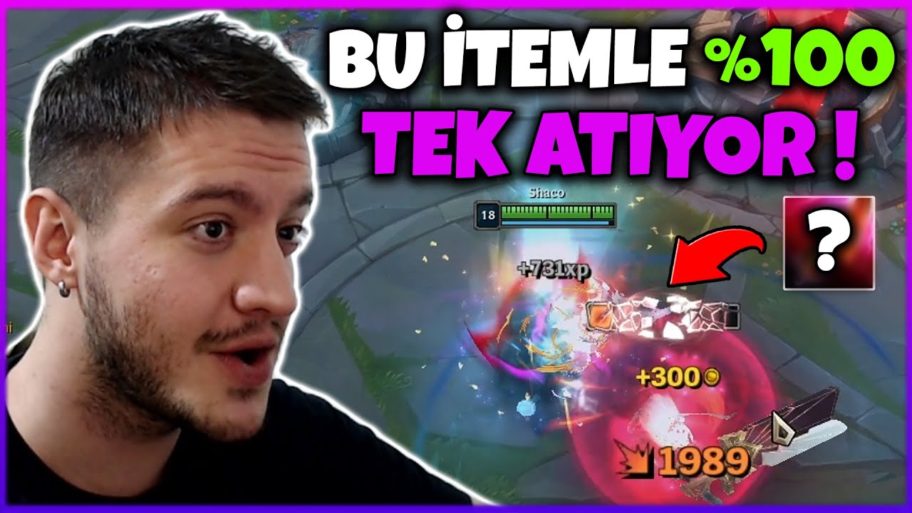 Shaco'da Bu Eşyayı Kesin Denemelisin ! (%100 Cana Tek Clickbait Değil)