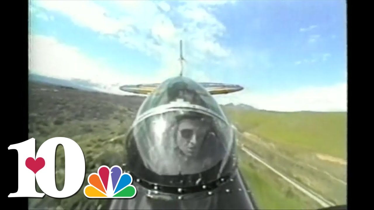 WBIR Vault: Stunt Pilot Sean Tucker takes flight at the Dogwood Arts Air Show (1998)