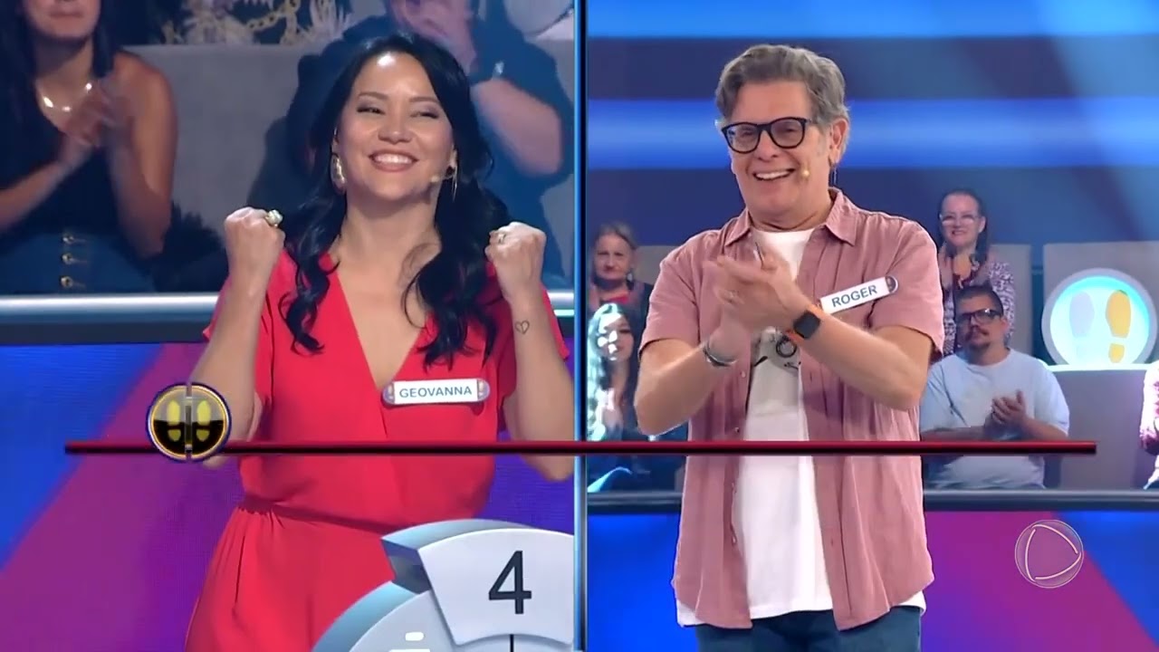 ACERTA OU CAIA: Roger duela com Geovanna e pergunta sobre ar-condicionado faz queda no buraco