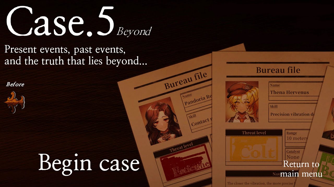 Staffer Case - Case 5 Beyond (Beyond Ending)