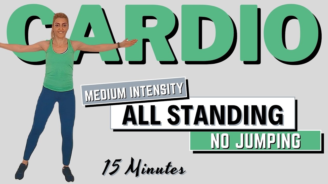 🔥15 Minutes CARDIO SESSION🔥Medium Intensity Steady State Cardio🔥Low Impact Cardio for Weight Loss🔥
