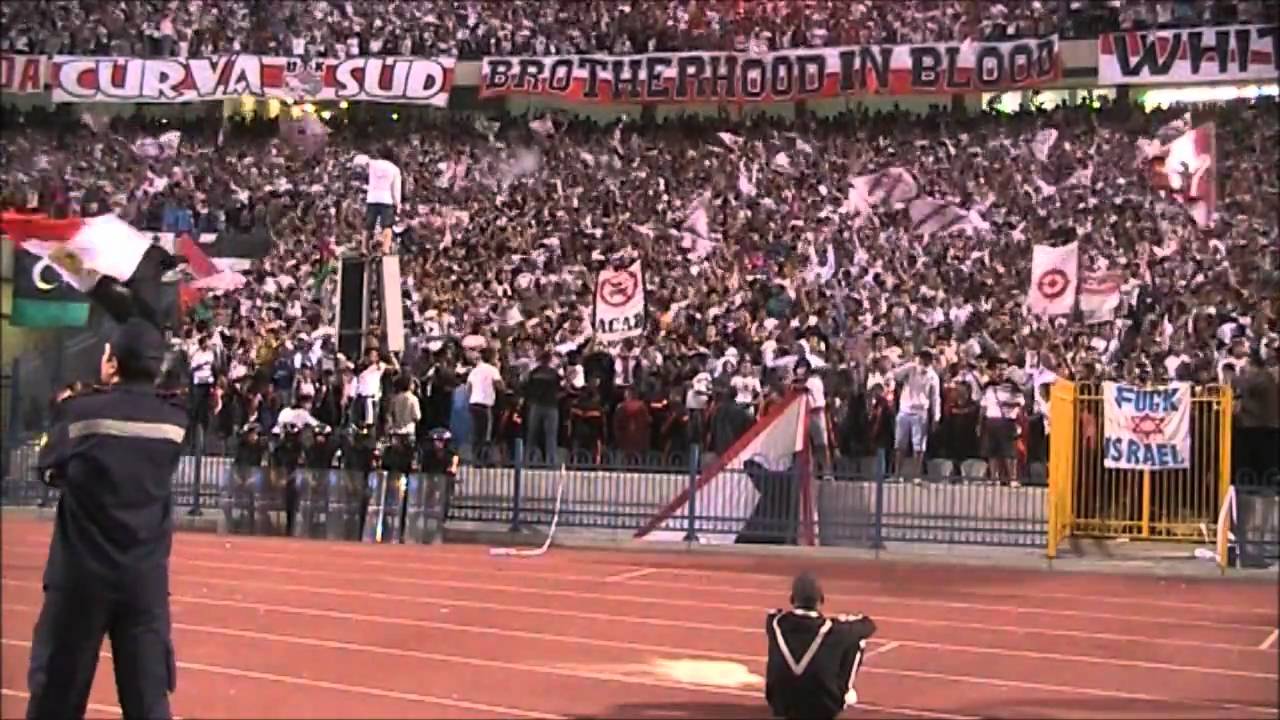 Ultras White Knights in Zamalek Vs. Club African - CAF Champions League