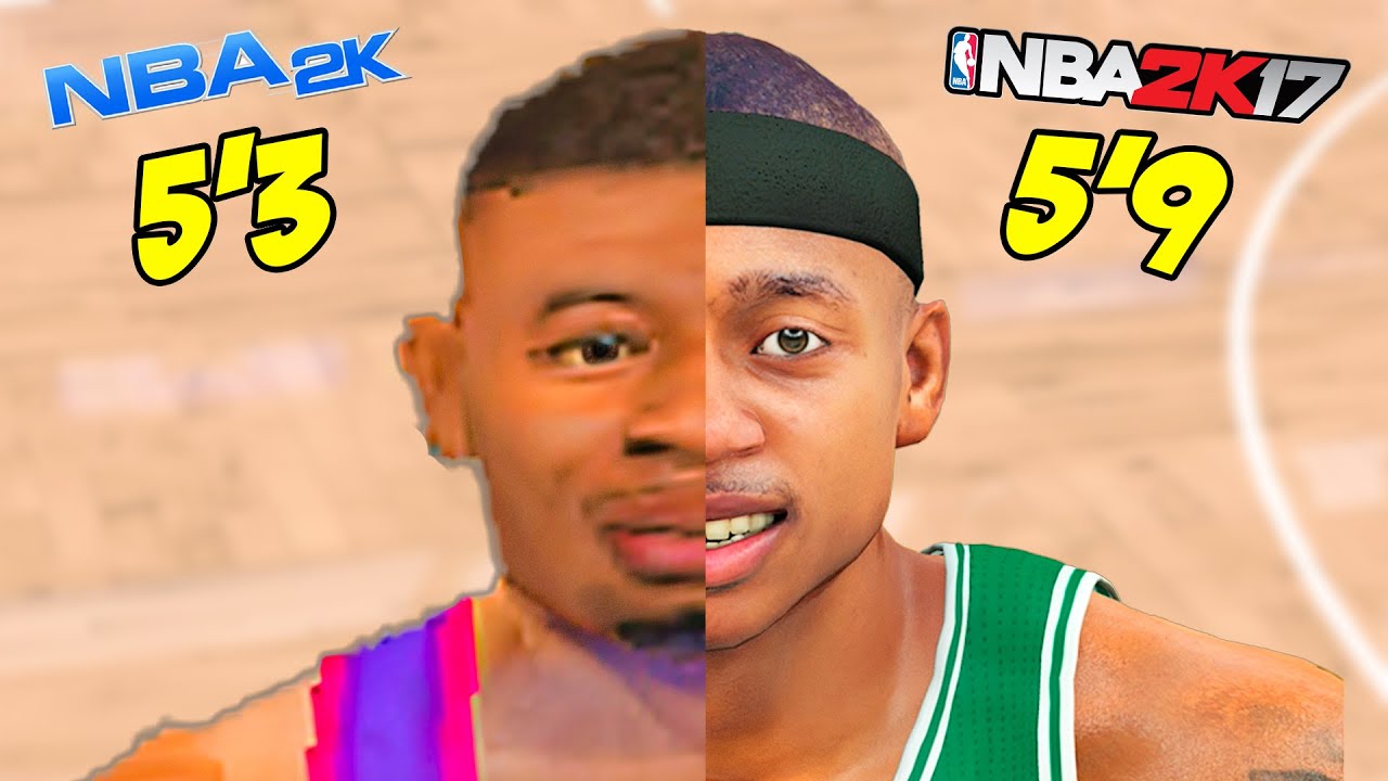 Сбрасывание с самым низким игроком в каждой гонке NBA 2K