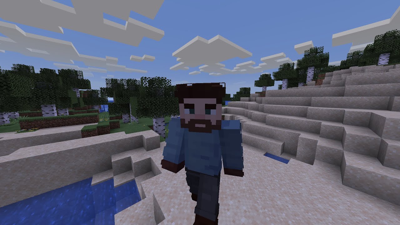 Unedited, first Minecraft speedrun