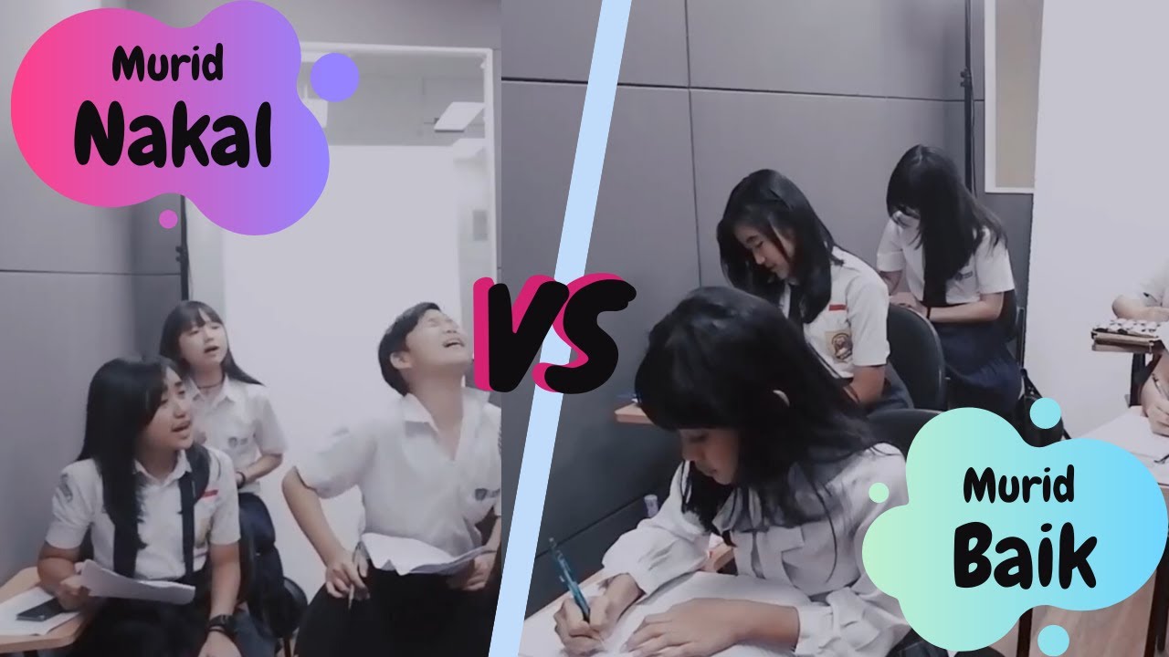 Tipe - Tipe Murid Baik vs Murid Nakal ~ ft. Kim, Lifia, Joa, Gilbert ~ Have Fun With Cyra Alesha