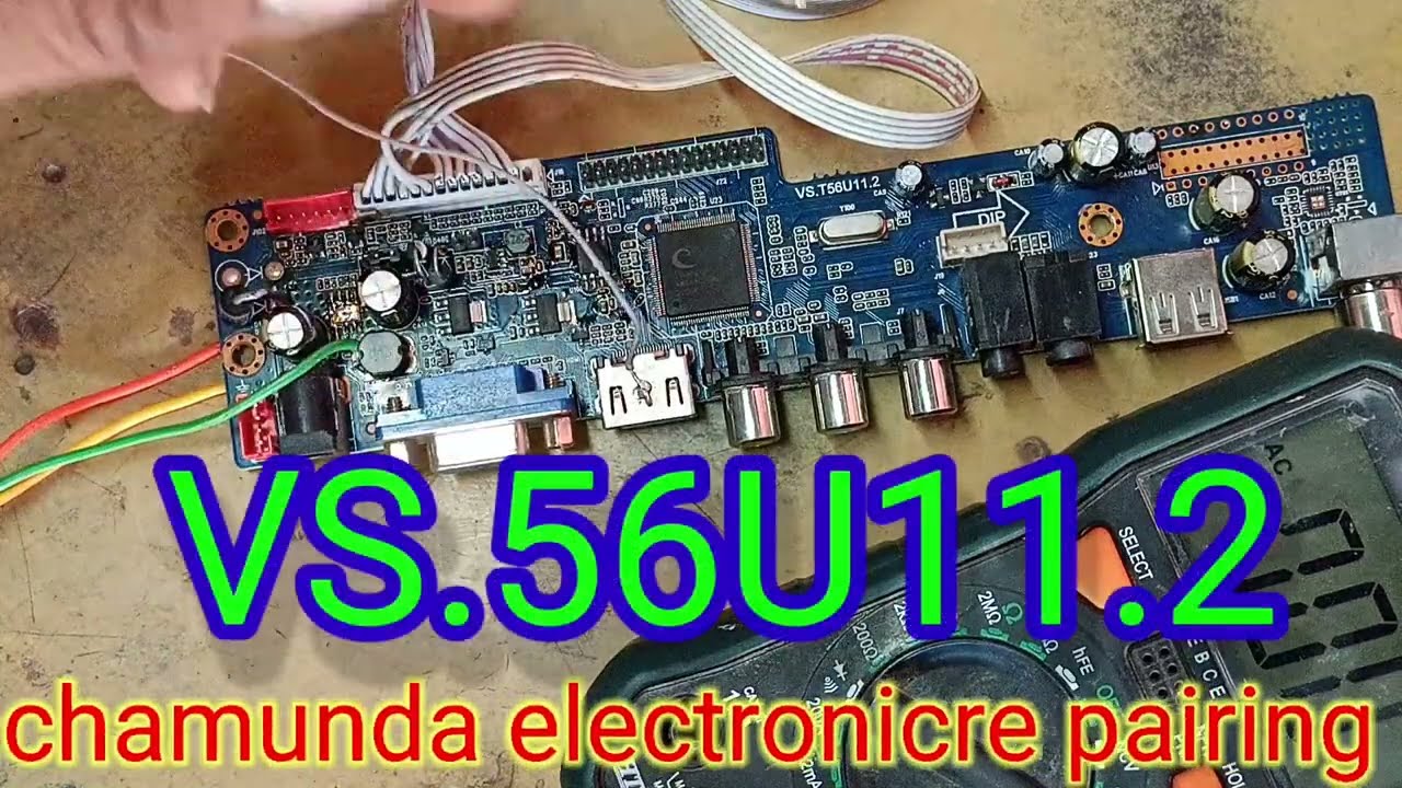 universal VS.56U11.2 मदरबोर्ड में रेड लाइट जल रहा है लेकिन ऑन नहीं हो रहा है