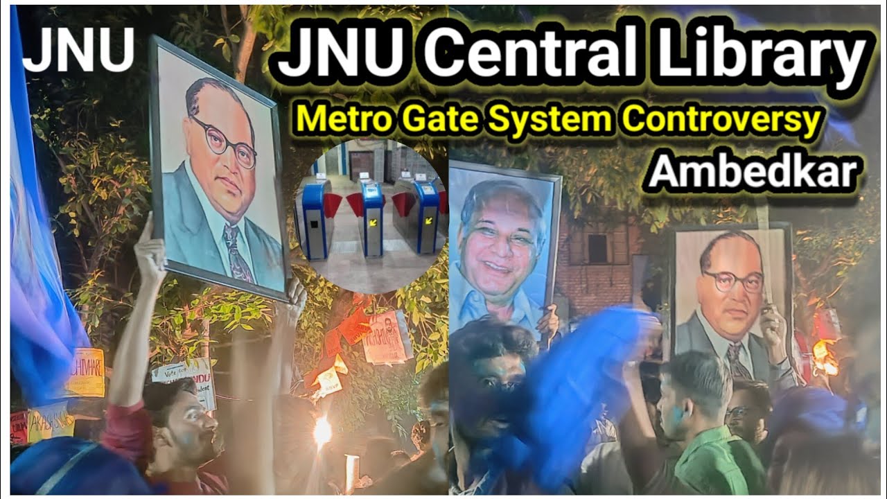 JNU Students Protest Again! Massive March Against Metro Gate & Fund Cut | Powerful Slogans