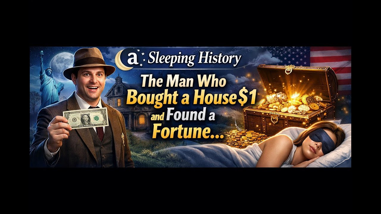 The Man Who Bought a House for $1 and Found a Fortune.. USA sleeping history