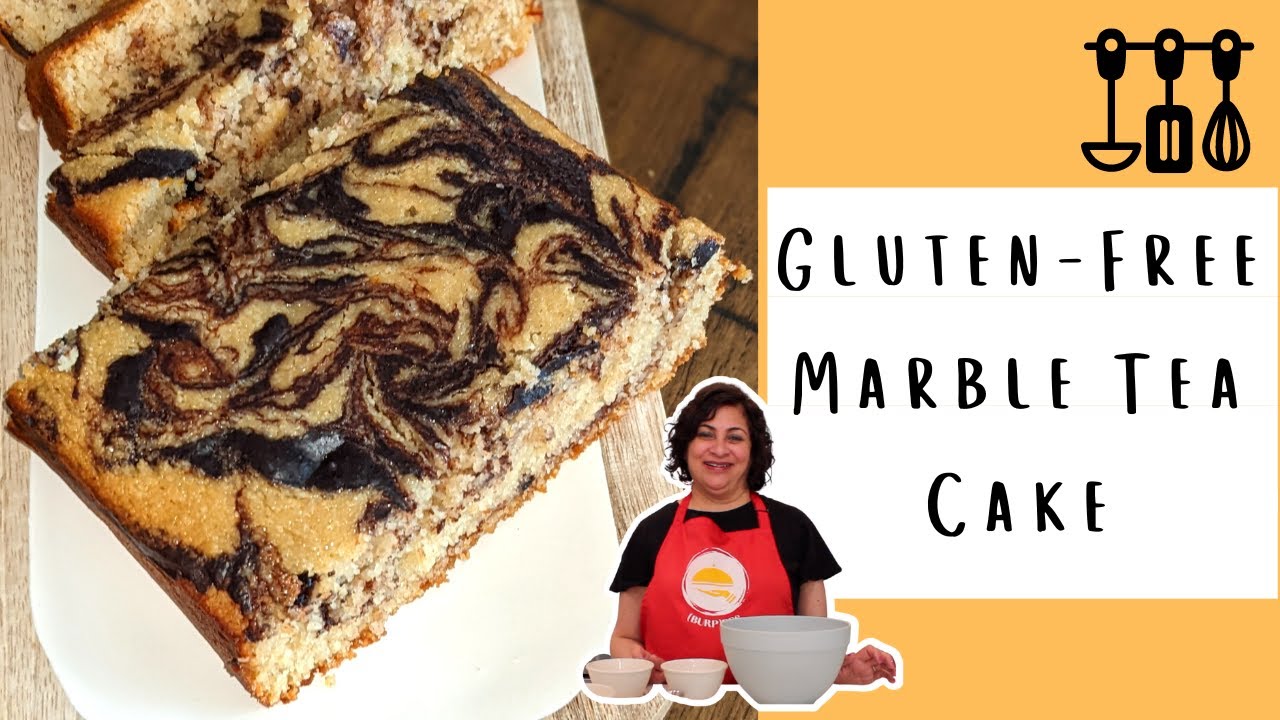 Gluten Free Marble Cake | Tea Cake | Almond & Oat Flour | (Burp)ees