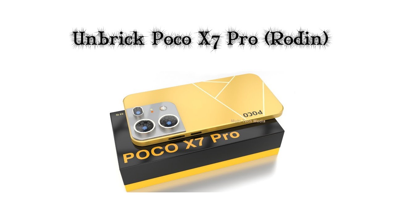 Poco X7 Pro (Rodin) Unbrick / HardBrick Fix