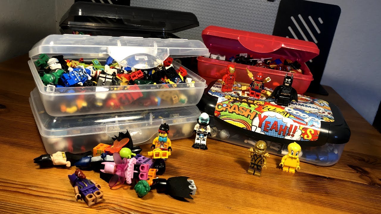 How I Organize/Store Lego Minifigures