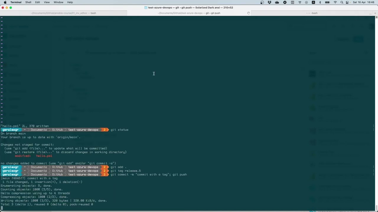 Trigger build pipeline using tags and pull requests - Azure DevOps