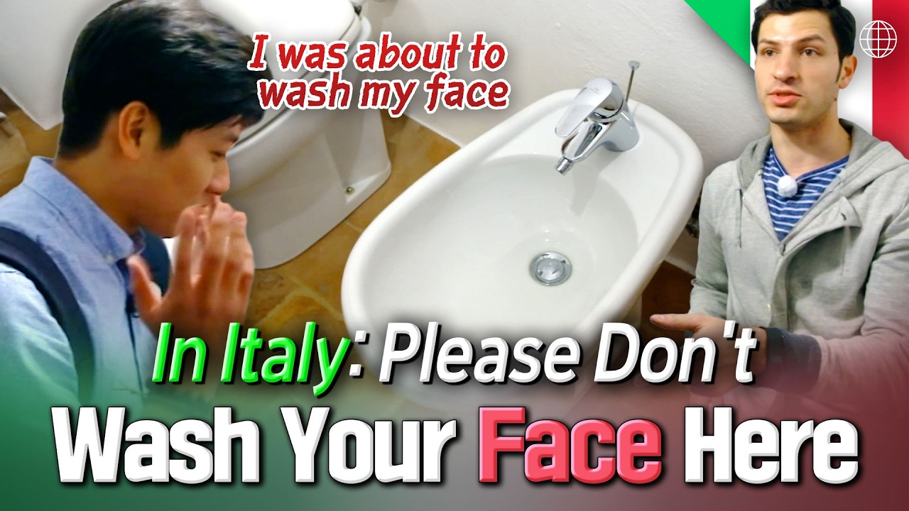 Places in Italy Where You Absolutely Can't Wash Your Face 🤣🤣🤣