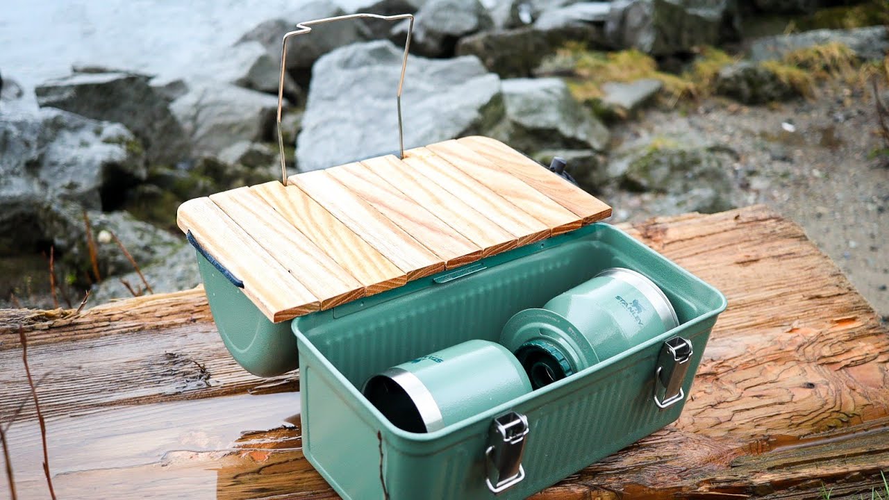 Stanley Lunch Box Table / Tray DIY