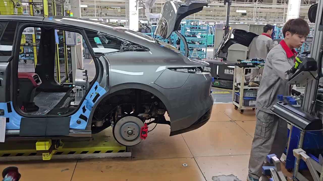 Inside Chery Intelligent Manufacturing Factory (Wuhu, China)