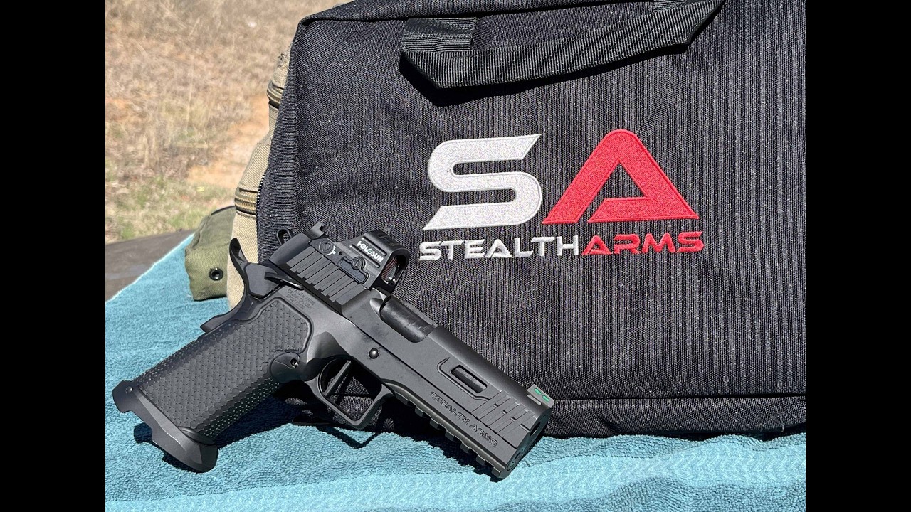 STEALTH ARMS PLATYPUS 2011 COMMANDER LENGTH 9MM WITH HOLOSUN 507C GREENDOT