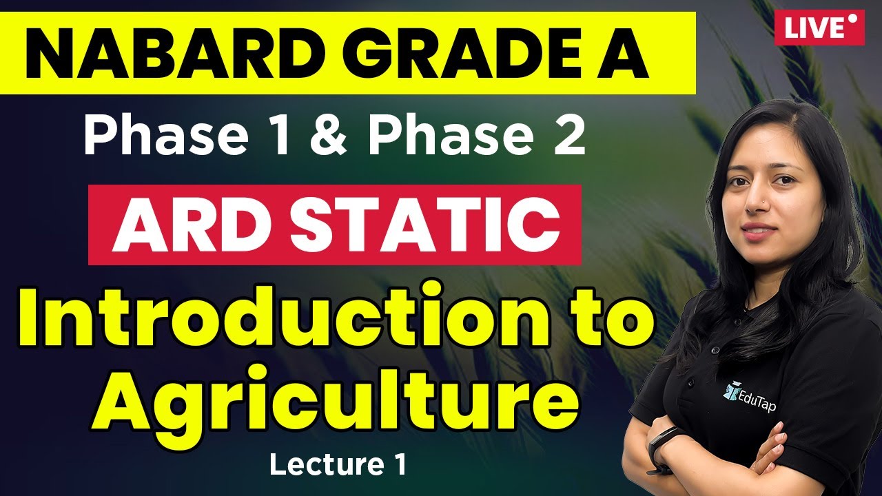 NABARD ARD Syllabus Preparation | ARD Important Topics and MCQs | EduTap NABARD  ARD Lectures