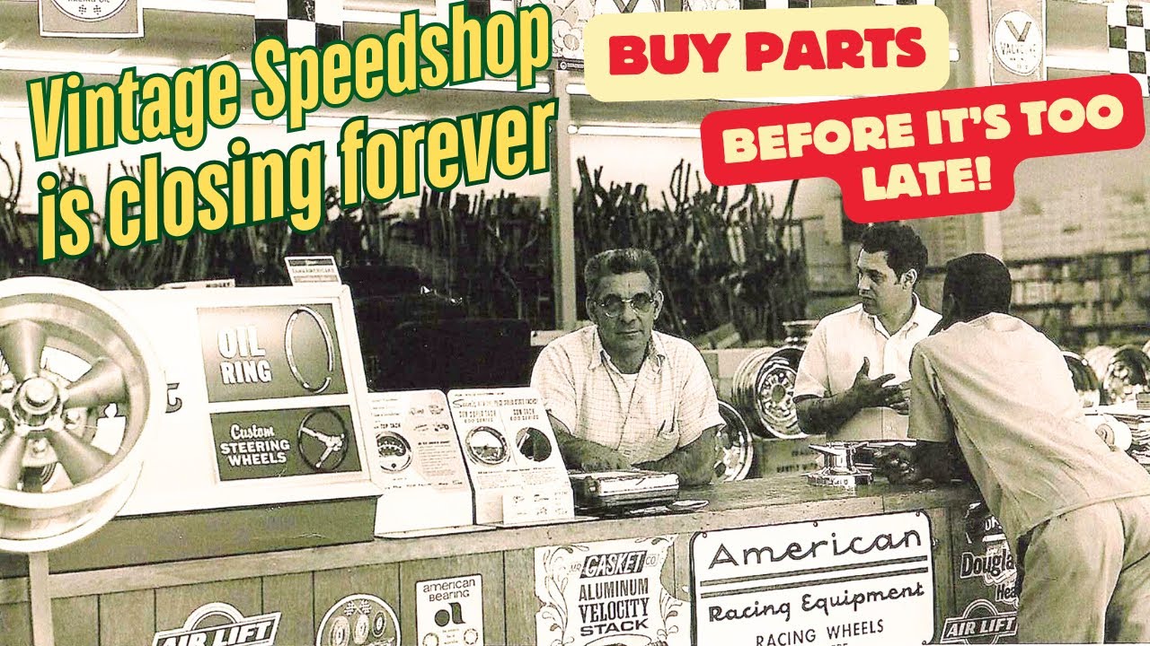 Vintage Speedshop gone for good! COME BUY PARTS before July 2025