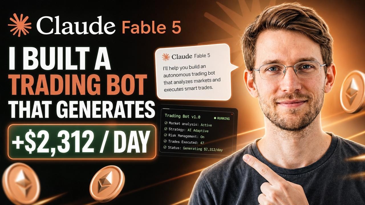 I Built an AI Crypto Trading Bot With Claude Fable 5 (Full Guide)