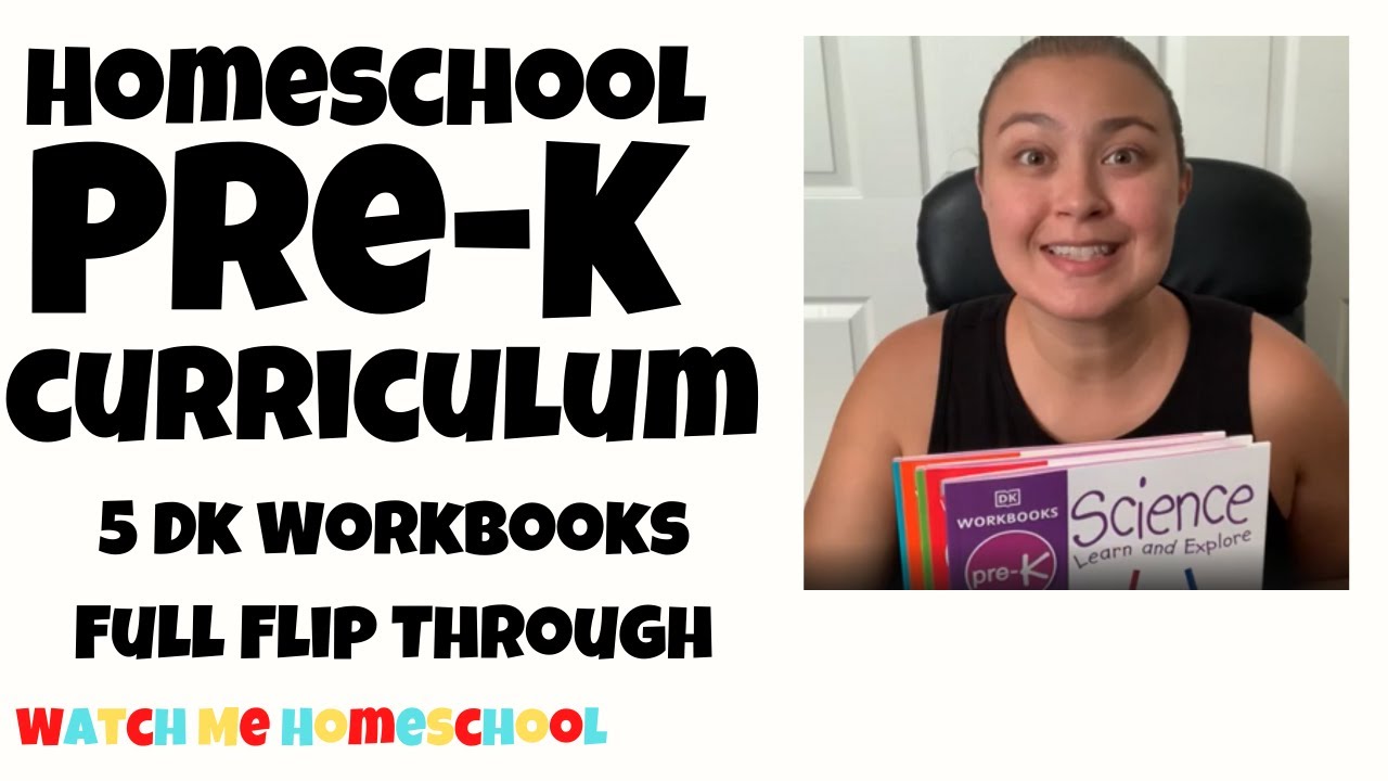 DK Work Books Review | Pre K Curriculum Flip Through | Pre K Workbook Series