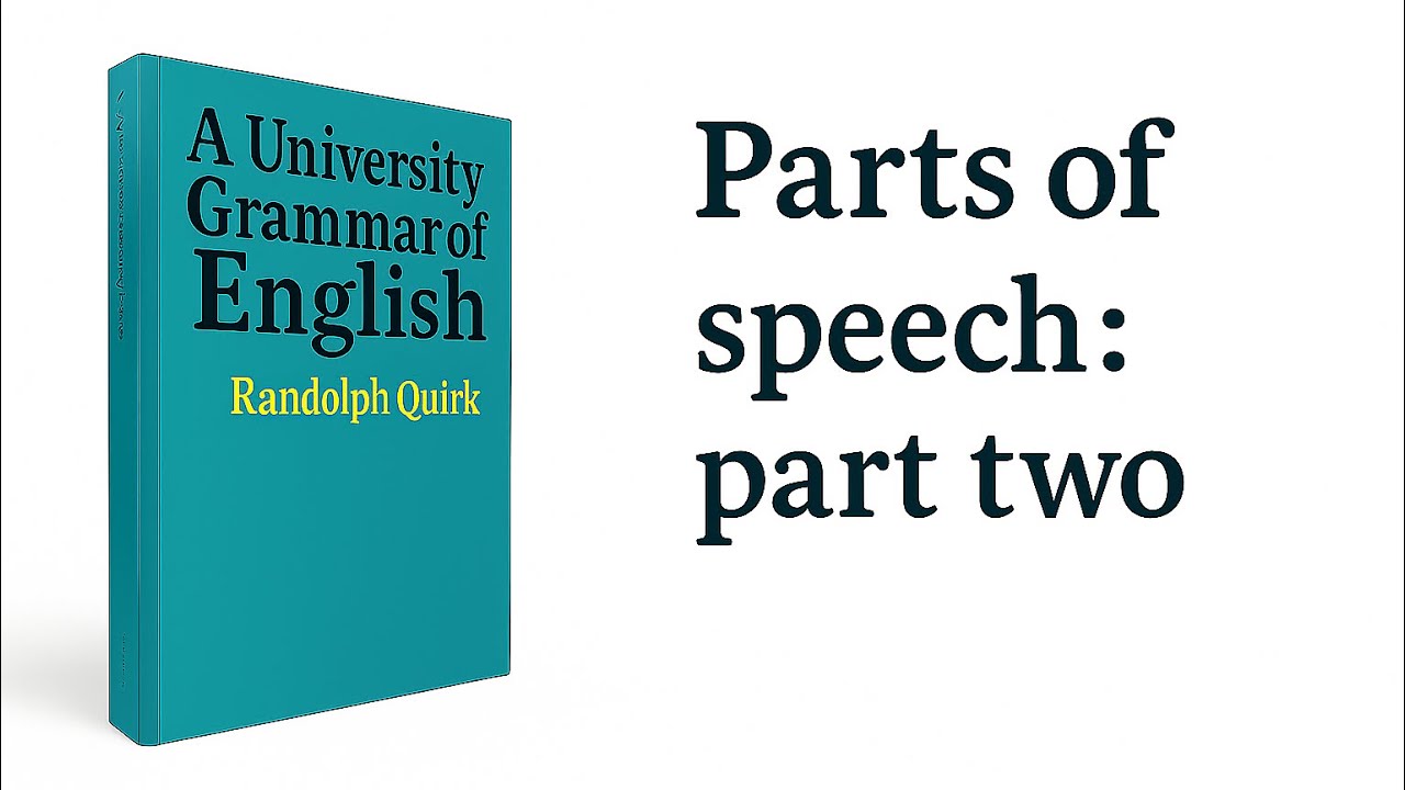 Parts of speech: part two 