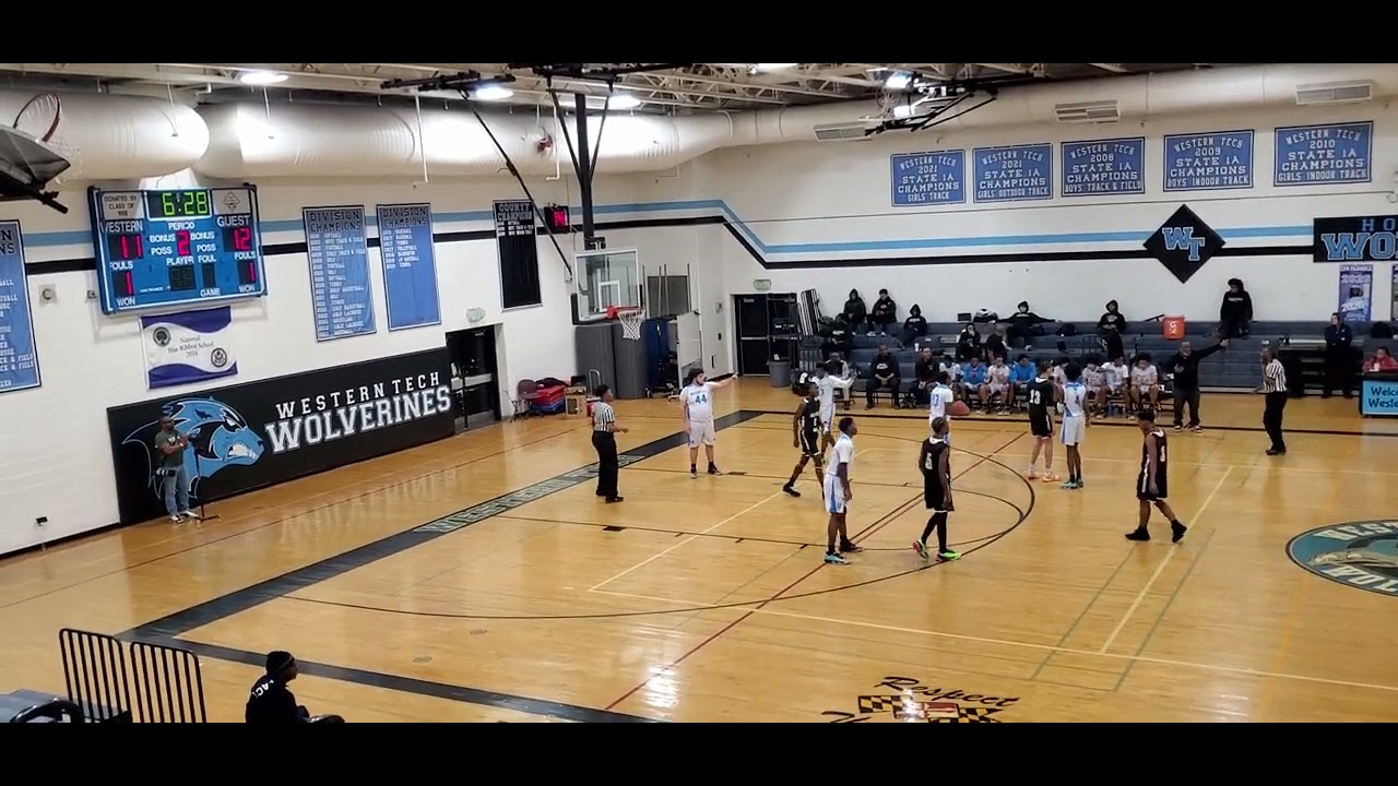 2026 Baltimore County High School JV Basketball Milford Mill @ Western Tech 