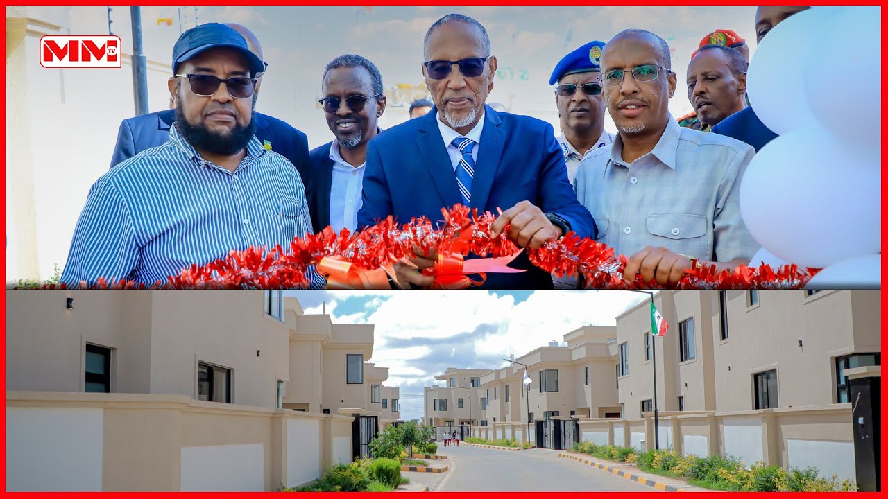 Xaafadda casriga ah ee Rugsan Gardens oo xadhiga laga jaray.