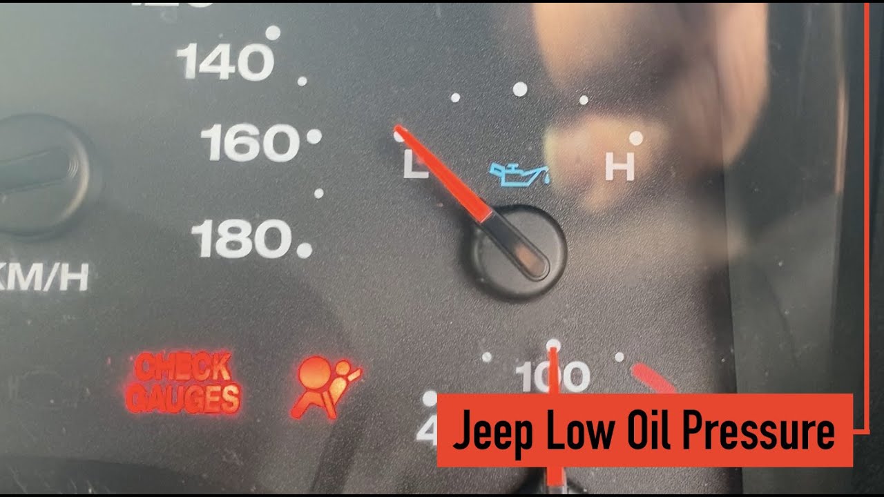 Jeep TJ // Low Oil Pressure Yikes!