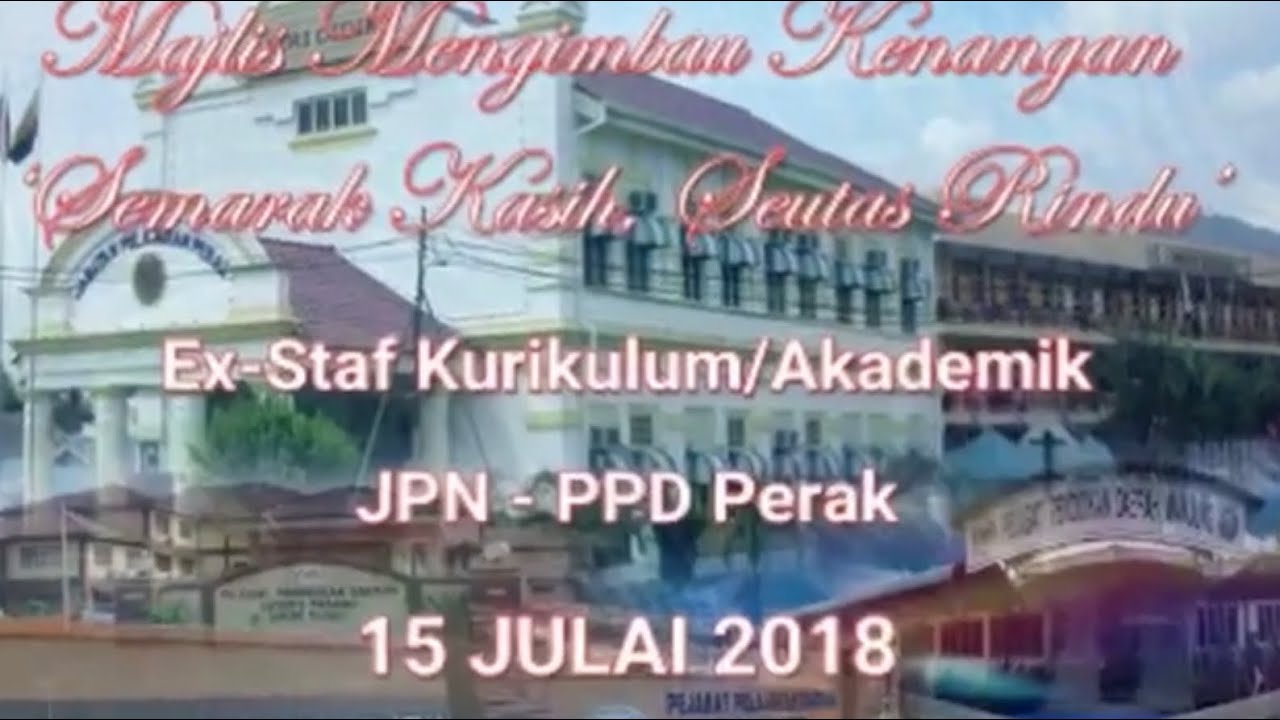 MAJLIS MENGIMBAU KENANGAN