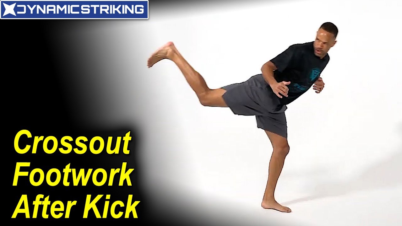 Crossout Footwork After Kick by Raymond Daniels