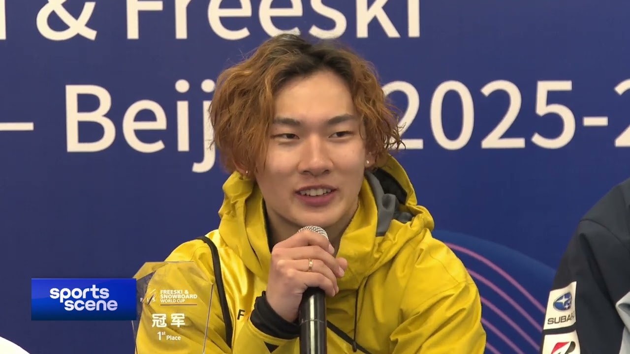 🏆🏂China's Olympic champion Su Yiming wins 2025 FIS Snowboard World Cup Big Air Beijing🇨🇳