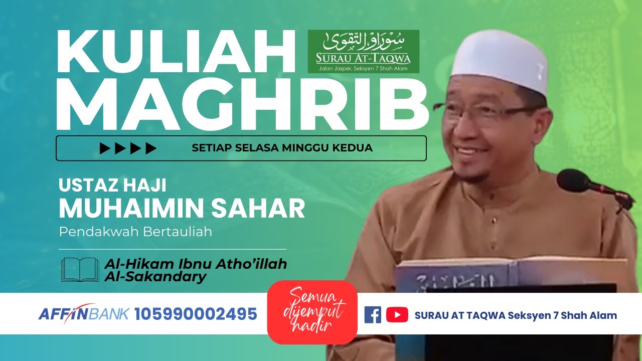 D26-046 | 10/02/2026 | USTAZ ABDUL MUHAIMIN  SAHAR