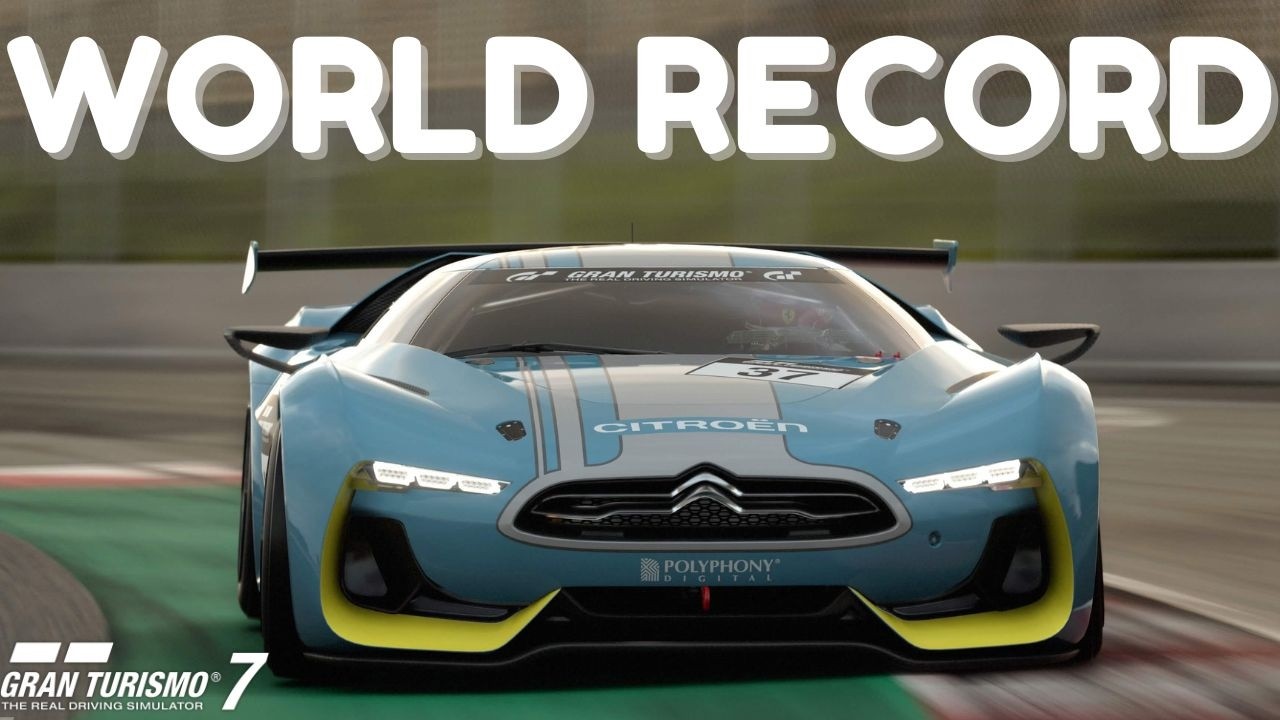 Gran Turismo 7: Предварительный мировой рекорд - Ежедневная гонка C - Gr4 Каталония - 1:46.984 и ...