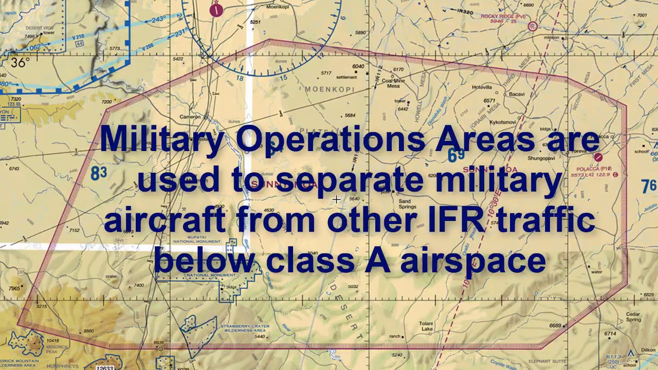 Military Operations Areas