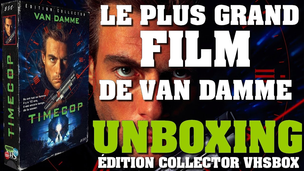 TIMECOP VHSBOX 4K UNBOXING ÉDITION ESC