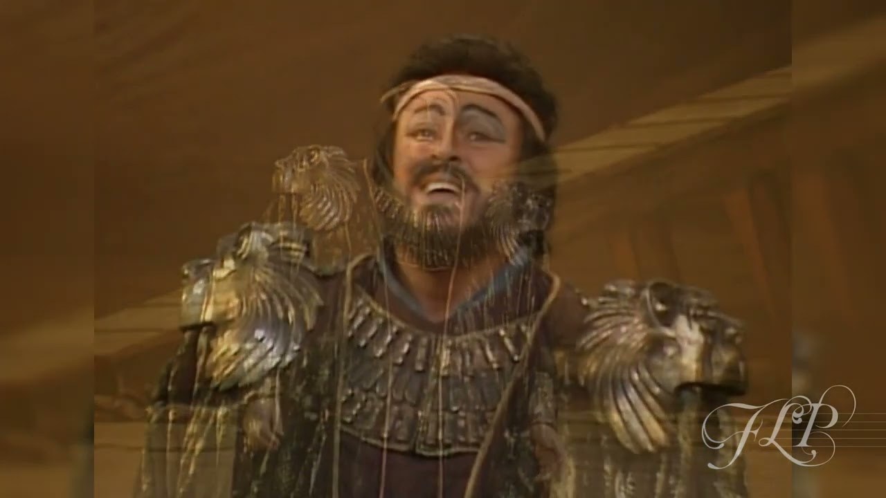 Celeste Aida (Aida) Luciano Pavarotti, Teatro alla Scala, Milano, 1986