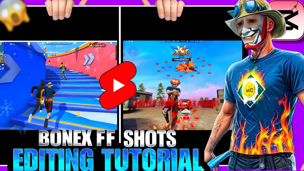 💥 KARMA OF BONEX4 FF  EDITING TUTORIAL @bonex4_ff 🤯 BONEX NEW VIDEO EDITING 