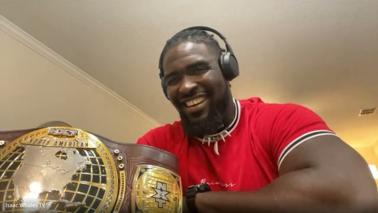 NXT North American Champ Oba Femi Talks WWE, Shot Put, Nigeria, School, NIL, Family, Triple H