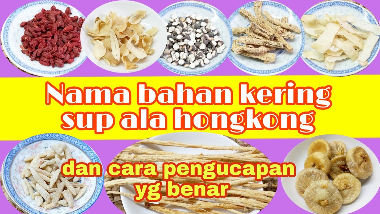 BAHASA KANTONIS NAMA BAHAN SUP HONGKONG || BELAJAR BAHASA KANTONIS HONGKONG MUDAH @humairah aryu
