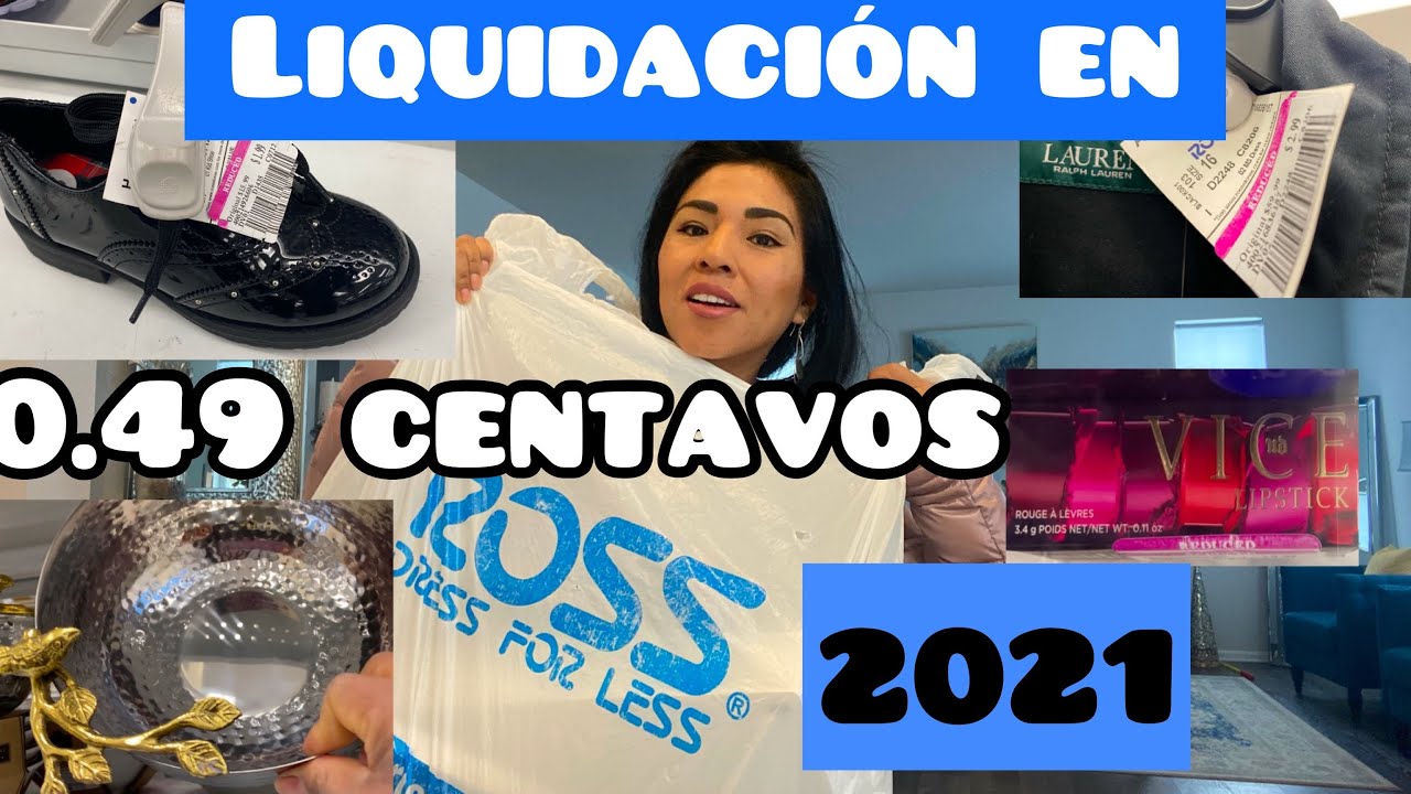 $0.49 ROSS  EN ESTE MES 2021\rRemate de mercadería
