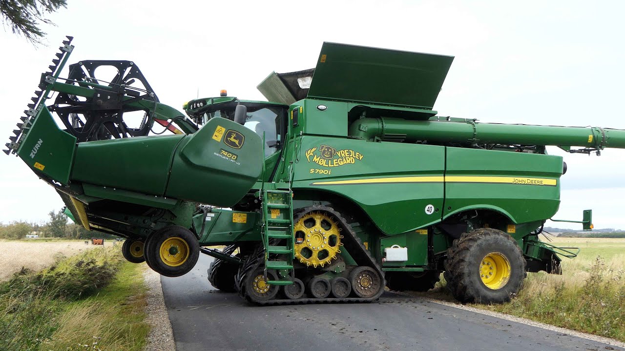 John Deere S690, S790 & X9 1100 harvesting Canola | Big Farming | Harvest 2023