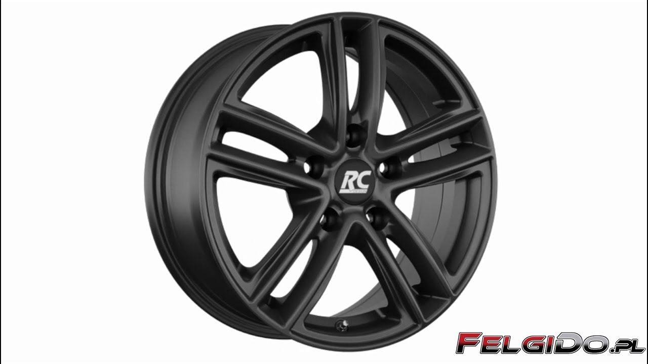 Felgi aluminiowe RC-Design RC27 Czarny Mat (SKM) – Wytrzymałość Brock i Design Premium