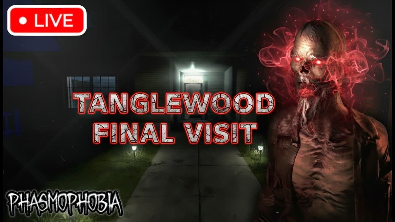 PLAYING OLD TANGLEWOOD WHILE I STILL CAN 😨 | • PHASMOPHOBIA • || LIVE 🔴
