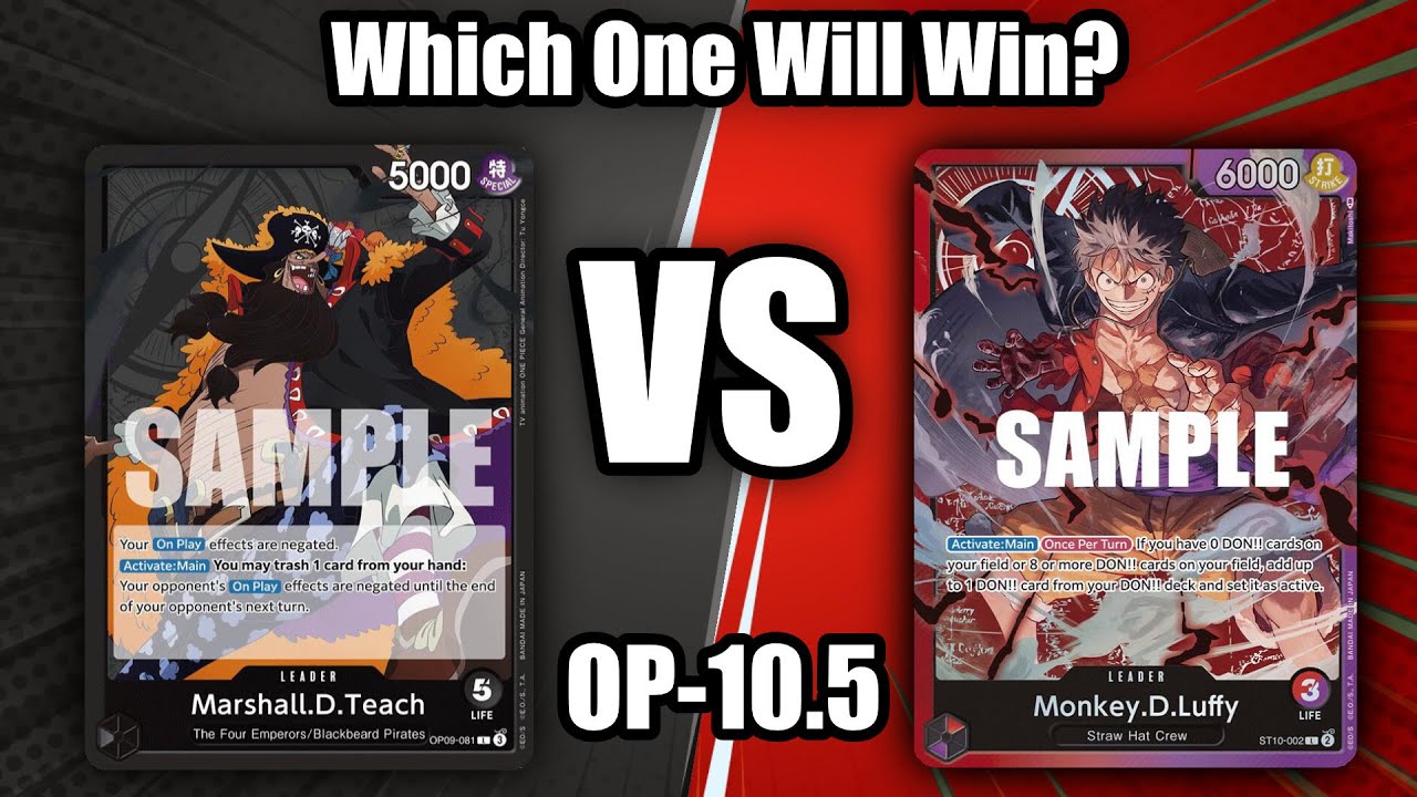 [OP-10.5] BlackBeard vs R/P Luffy