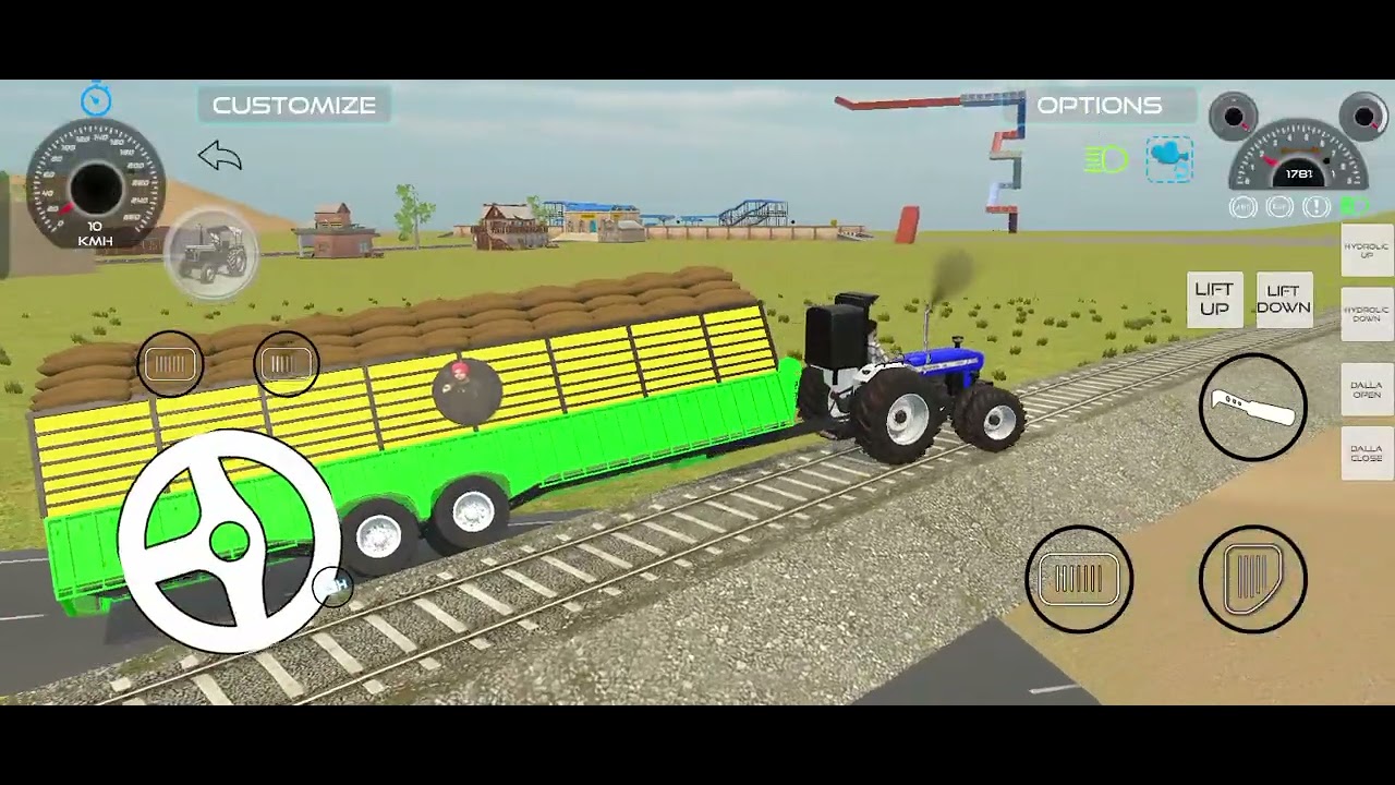 Bulldozer on Big Trolley 😱 | Heavy Load Power Test 🔥