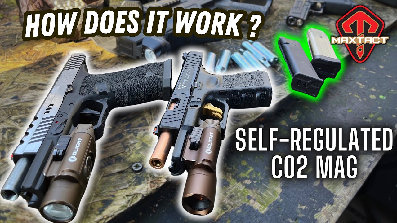 MaxTact self-regulated CO2 magazine.
