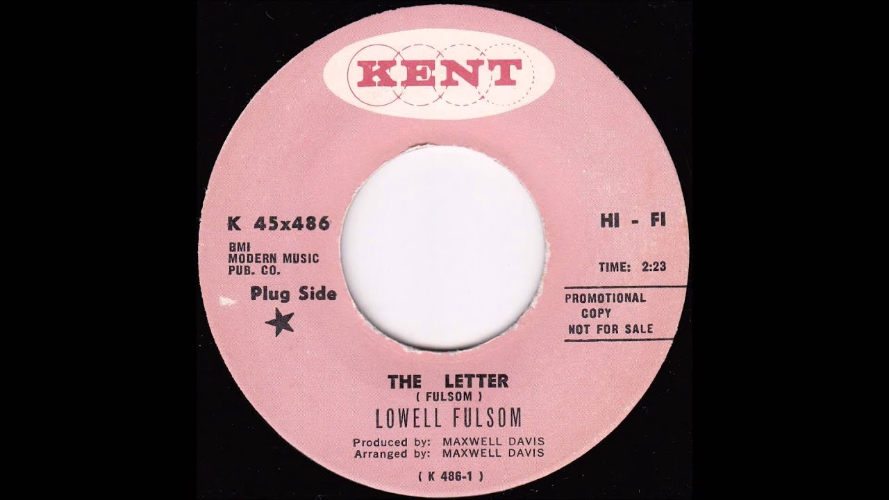 Lowell Fulson - The Letter