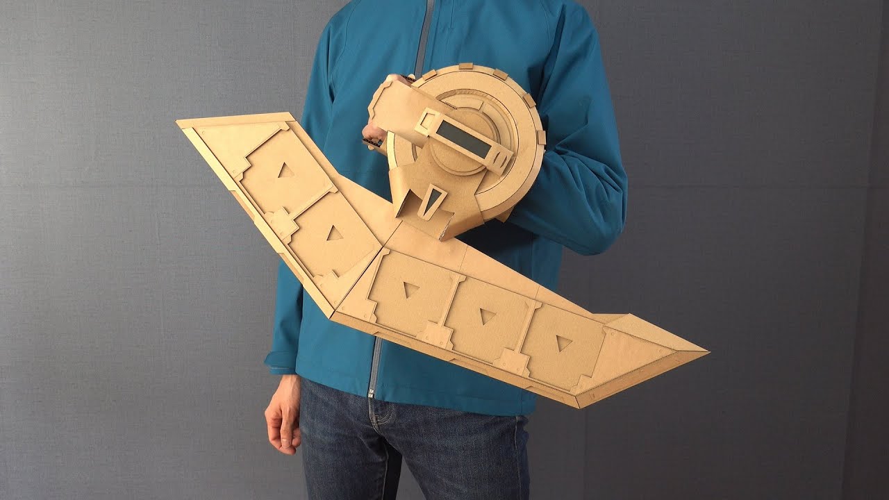 ダンボールでデュエルディスクを作るぜ☆/遊戯王/YU-GI-OH!/DuelDisk Cardboard DIY